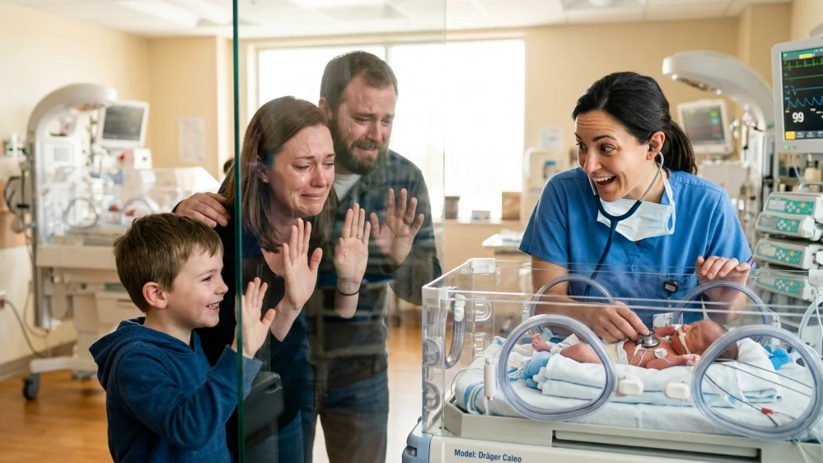 A Seven Year Old Boy Saved His Dying Sister In The ICU