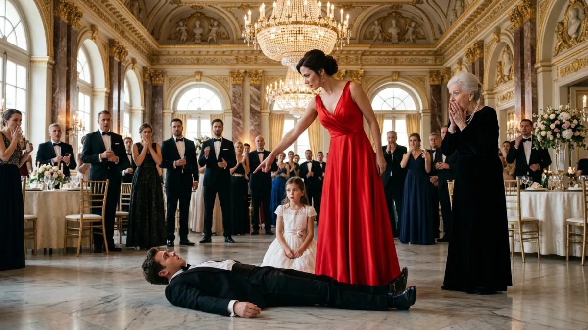 Arrogant Matriarch Slaps Mother Protecting Child In Ballroom