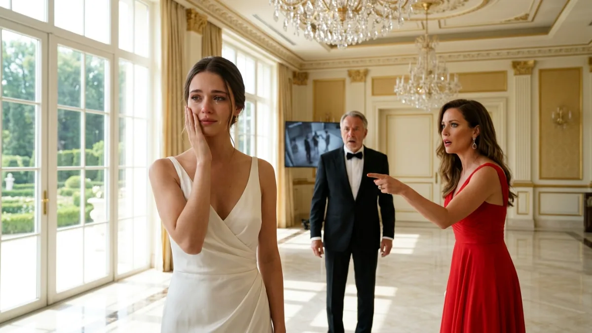 Bride Exposed During Luxury Gala