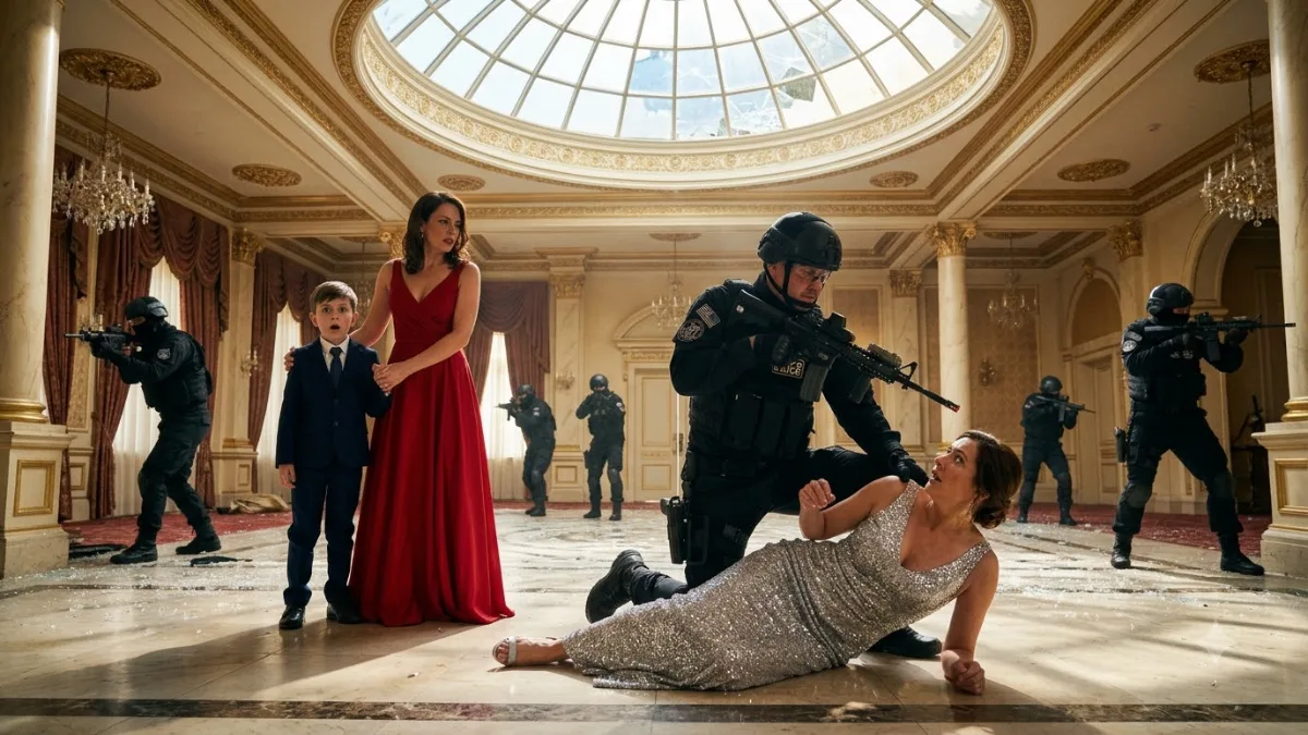 Elite Socialite Brutally Slaps Mother At High-Society Gala Before Tactical Operative Rapes The Room