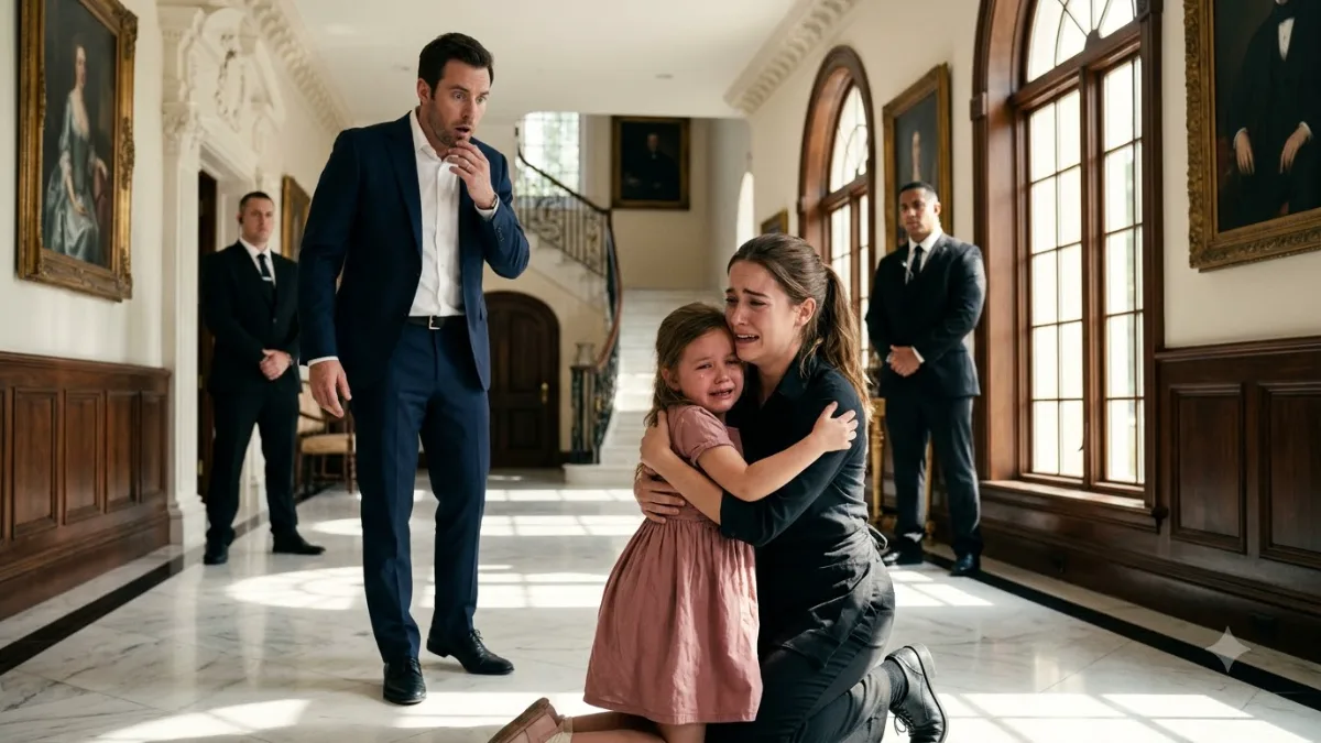 He Fire His Waitress Until Her Daughter Ran Screaming Into Her Arms