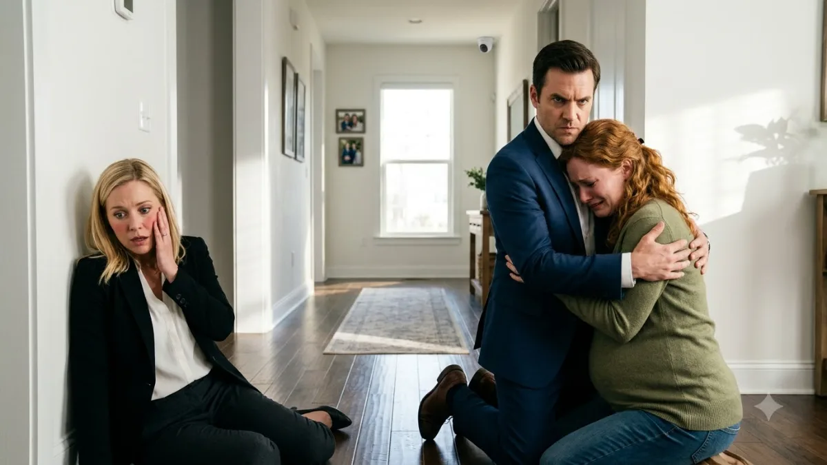 Her Sister Attacked Her Pregnant Belly For A Code Until He Came Home