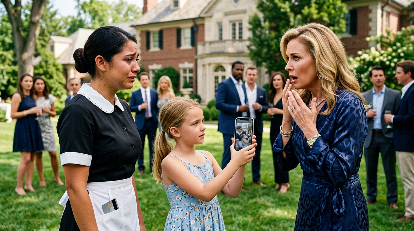 She Accused the Maid of Stealing Her Credit Card… Then a Little Girl Exposed the Truth
