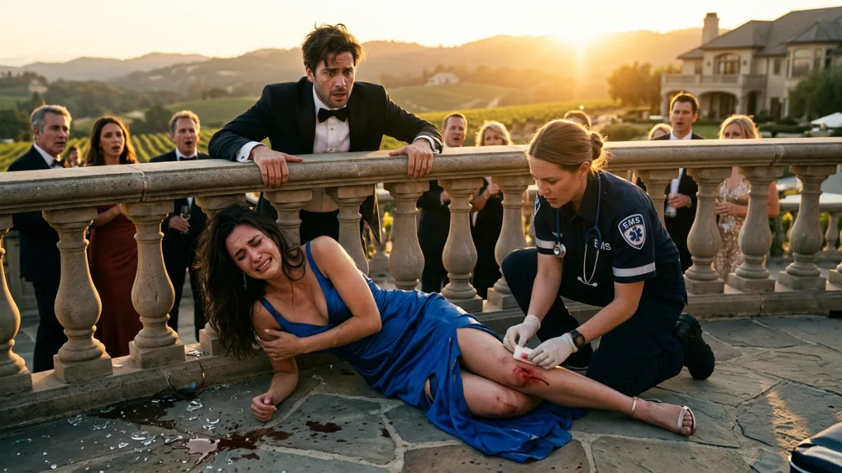 The Dangerous Fall At The Vineyard