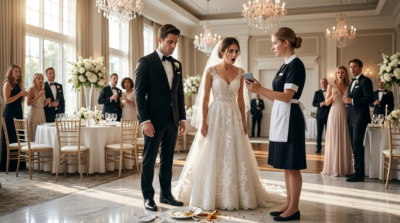 The Maid Who Risked Everything to Reveal the Truth at a Wedding