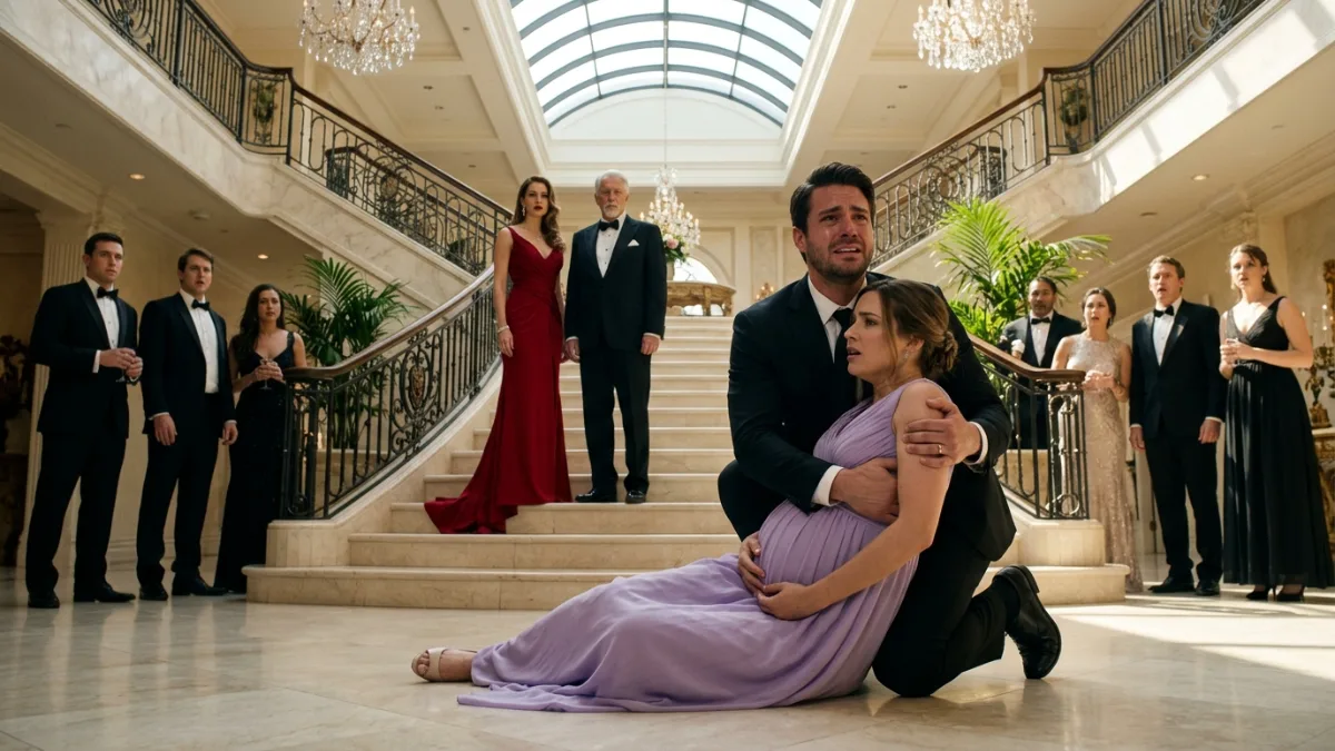The Secret Falling On Grand Staircase