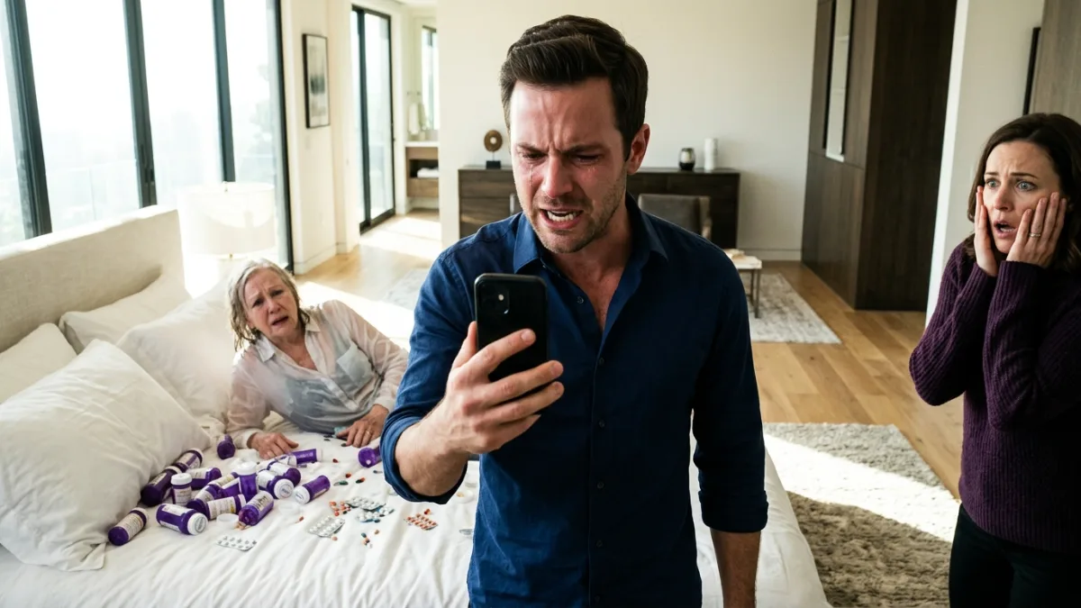 The Secret Pill Bottles In The Bedroom