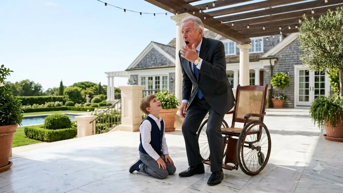 The Silent Boy touched The Wheelchair And The Entire Terrace Went Silent