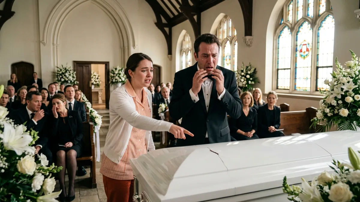 The Tapping Inside The White Casket