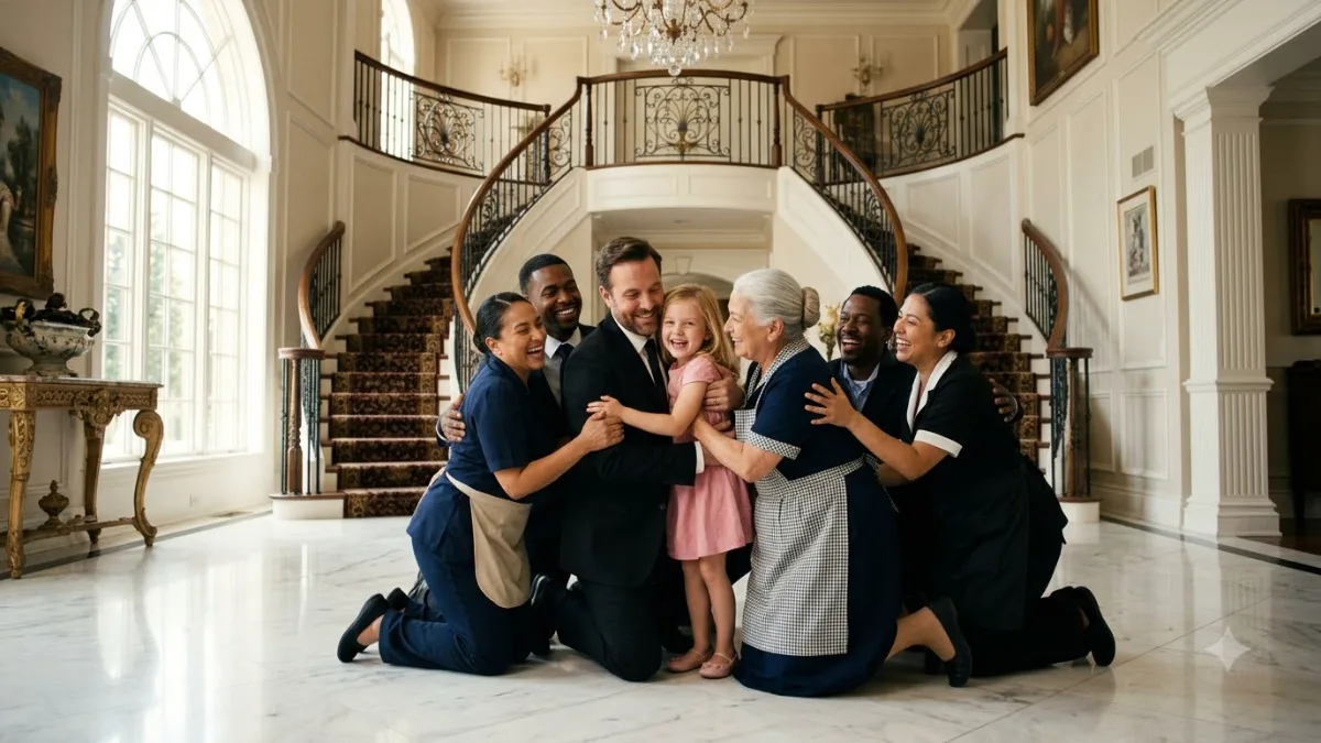 The Wealthy Widower Let His Staff Judge The Cook Until His Daughter Said Six Words