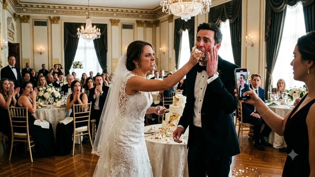 The Wedding Cake Was Poisoned Before She Said I Do