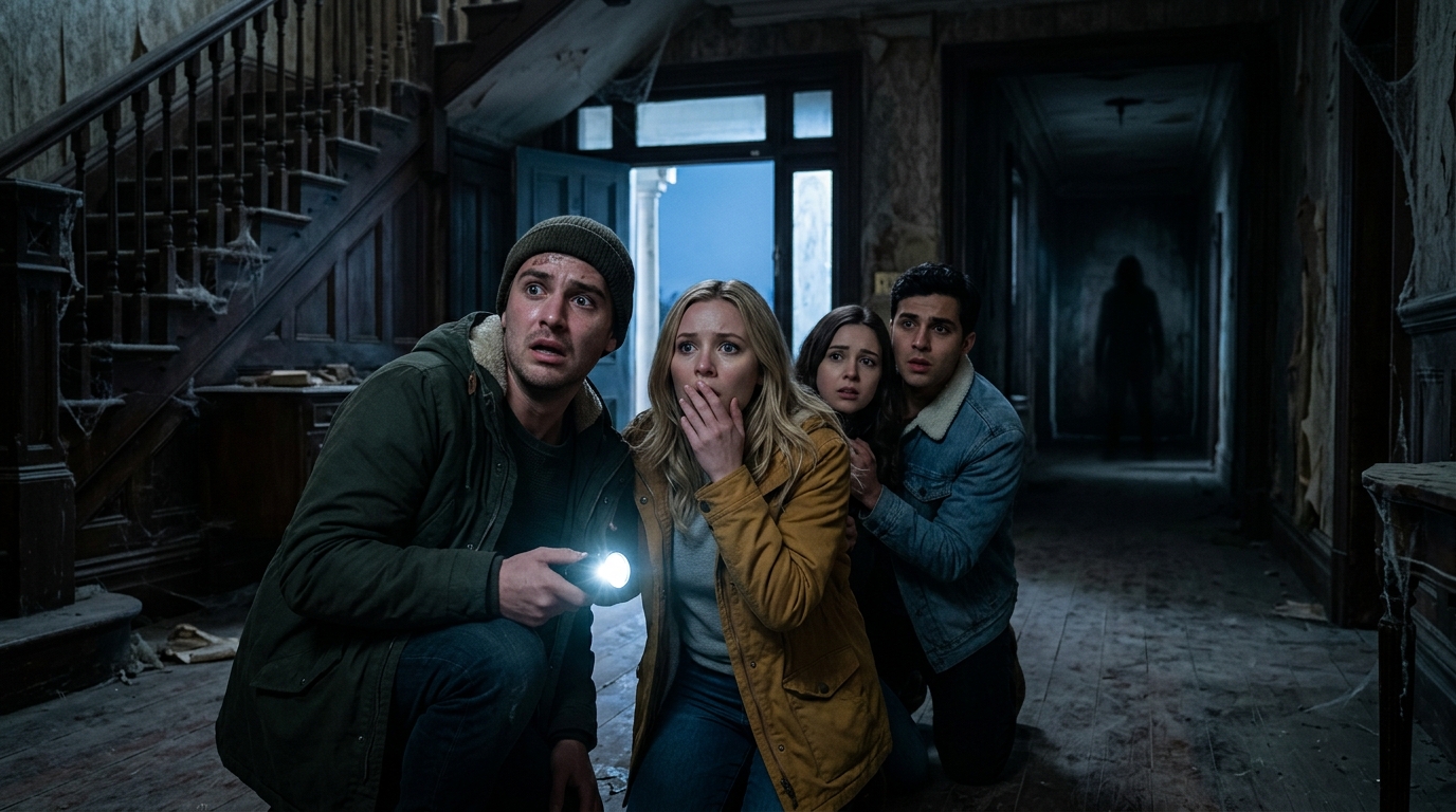 They Threw a Party in an Abandoned House… Then They Realized They Weren't Alone!
